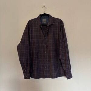 Stitch Note Mens Plaid Shirt